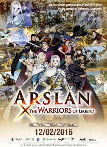 ARSLAN: THE WARRIORS OF LEGEND (2016) PC